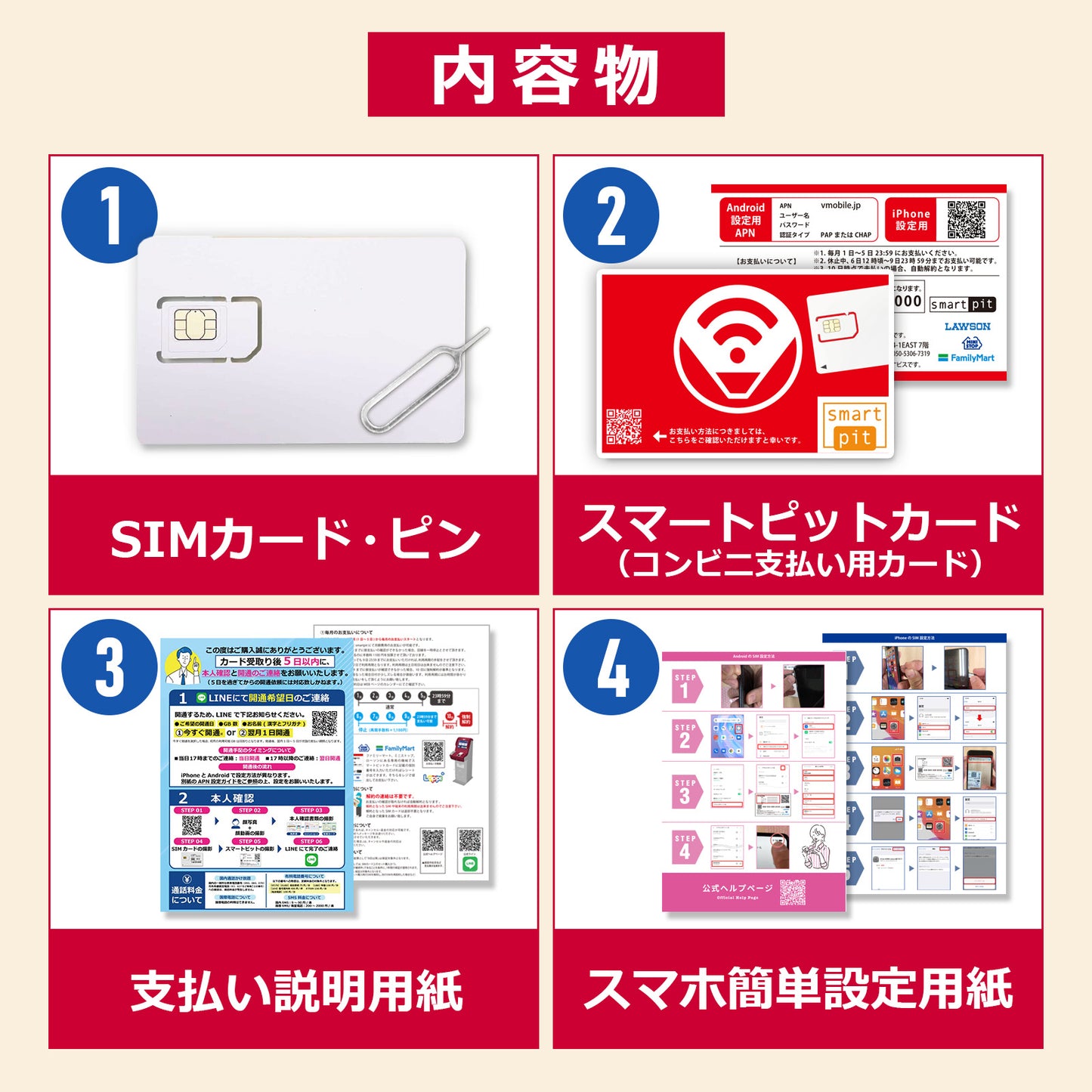 電話かけ放題！【音声専用、データ通信不可】