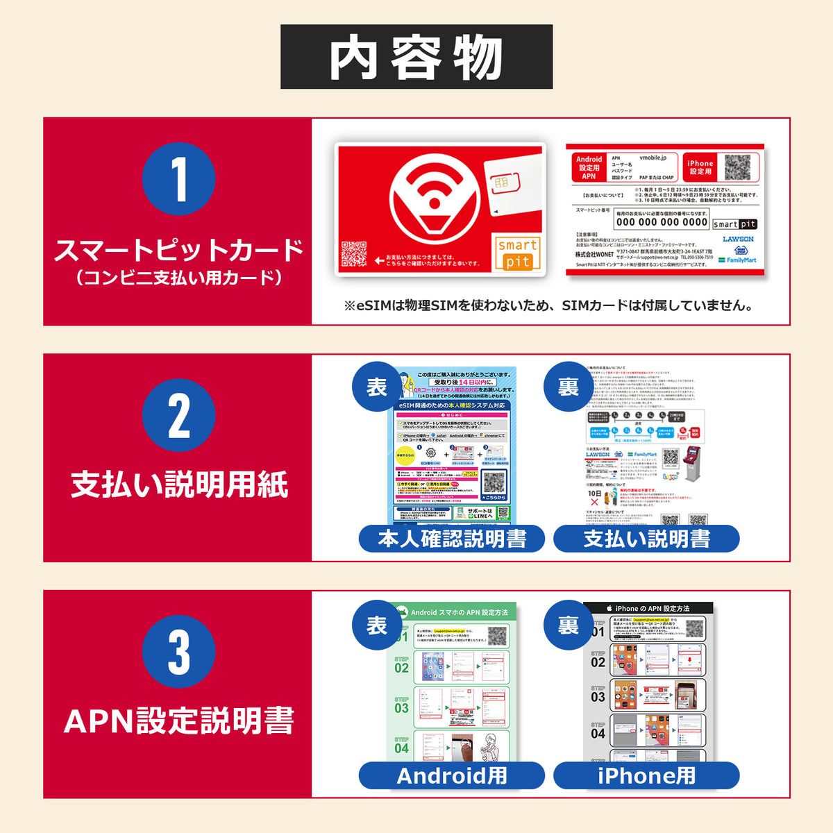 eSIM音声 かけ放題！【データ容量 50GB】